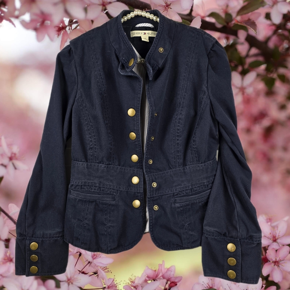 Tommy Hilfiger Durable Denim Corduroy Jacket